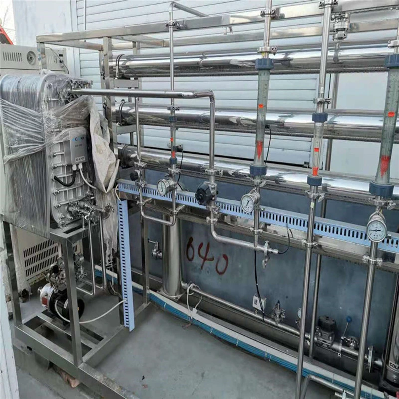 Used Stainless Steel Water for Injection Multi-Effect Four-Stage Short-Range Molecular Distillation Machine