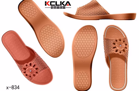 New Brand Multi-Color Pcu Production Slipper Injection Shoe Moulding Machine