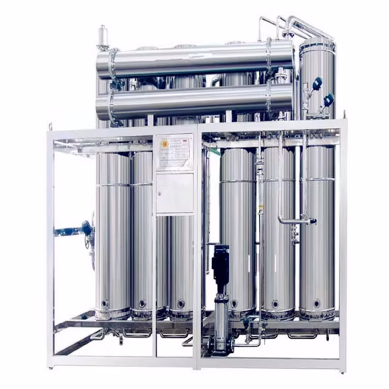Used Group Injection Water Equipment, Pharmaceutical High-Purity Water Equipment, Chemical Laboratory, Multi-Stage Distilled Water Machine