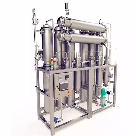 Used Group Injection Water Equipment, Pharmaceutical High-Purity Water Equipment, Chemical Laboratory, Multi-Stage Distilled Water Machine